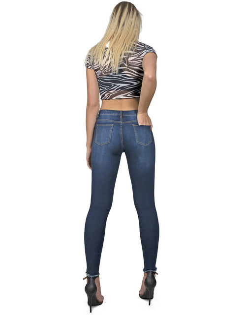Load image into Gallery viewer, Arden Distressed Skinny Jeans
