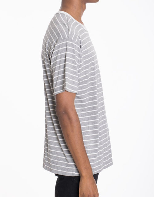 Load image into Gallery viewer, COTTON STRIPED TEE
