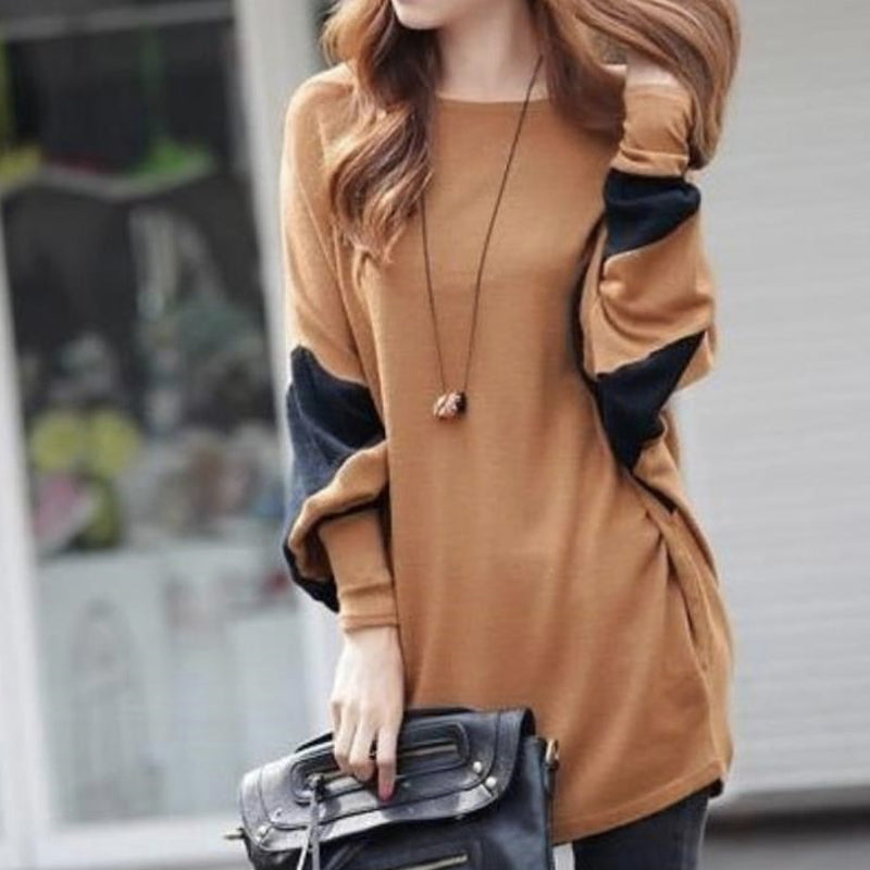 Womens Casual Batwing Top