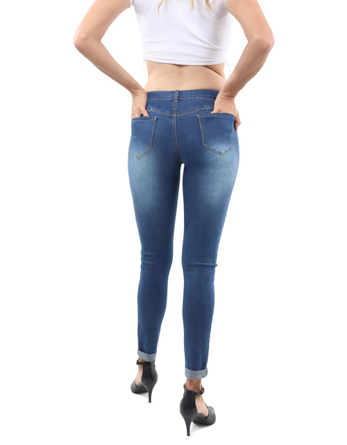 Load image into Gallery viewer, Wallace Skinny Jeans - Navy
